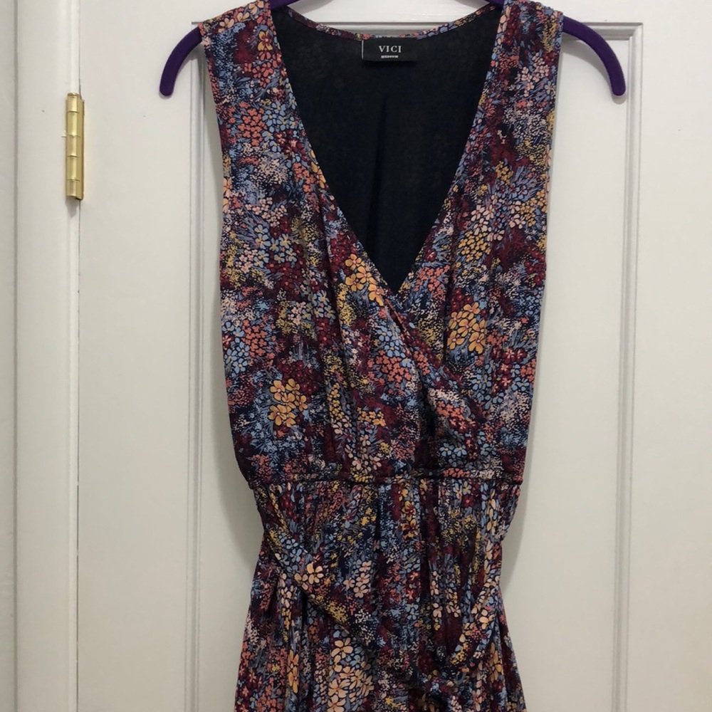 VICI floral maxi dress